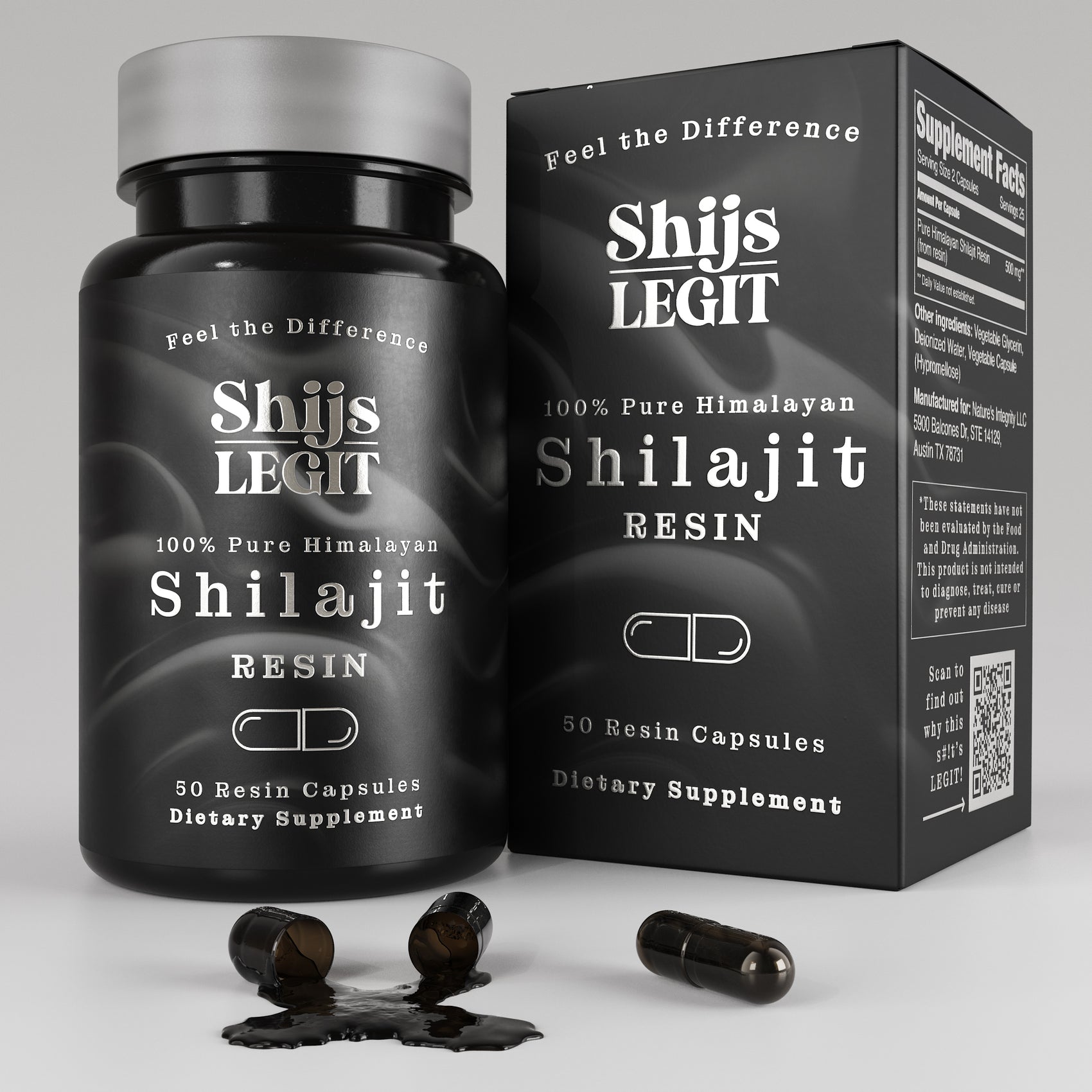 Shilajit Resin Capsules S.O.