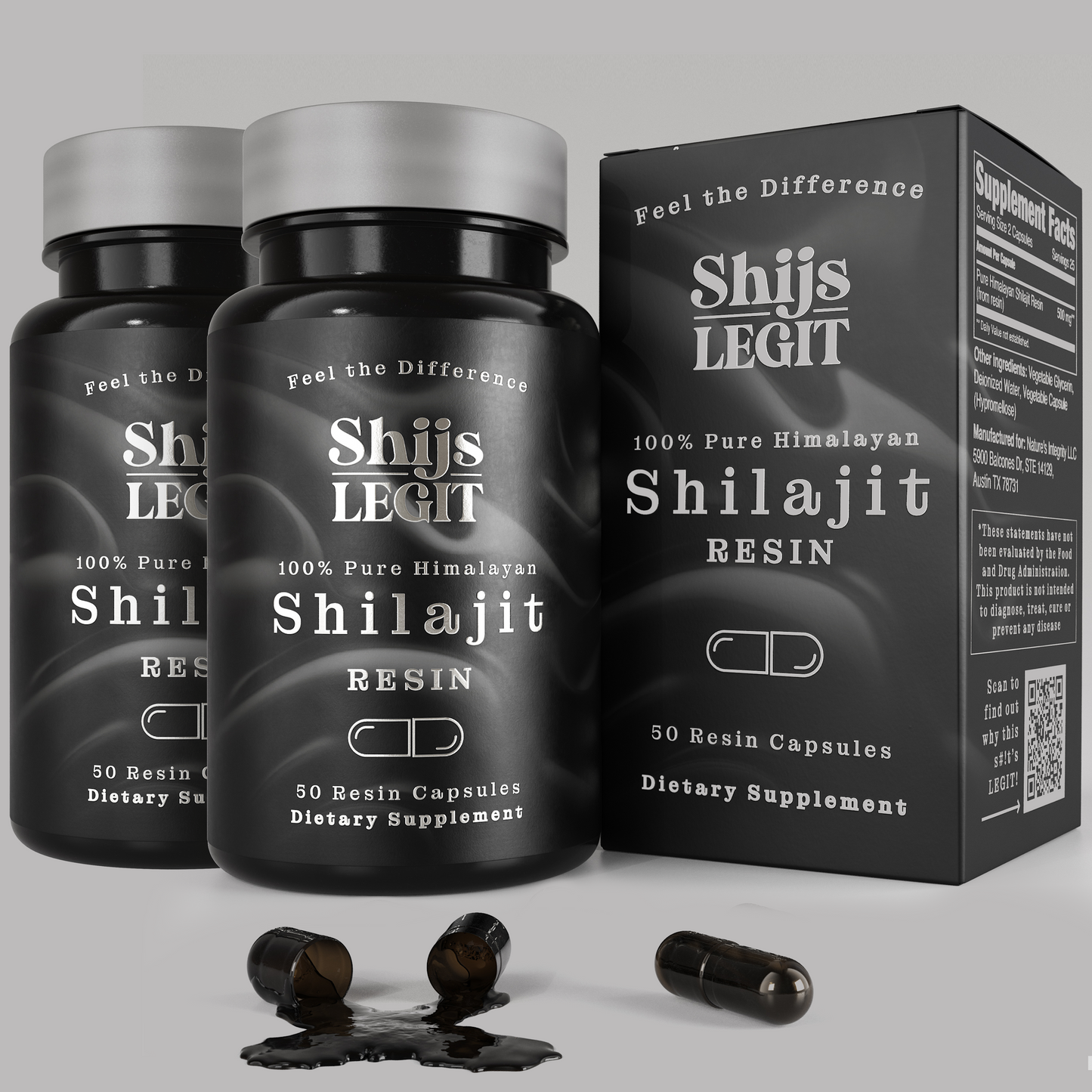 Shilajit Resin Capsules S.O.