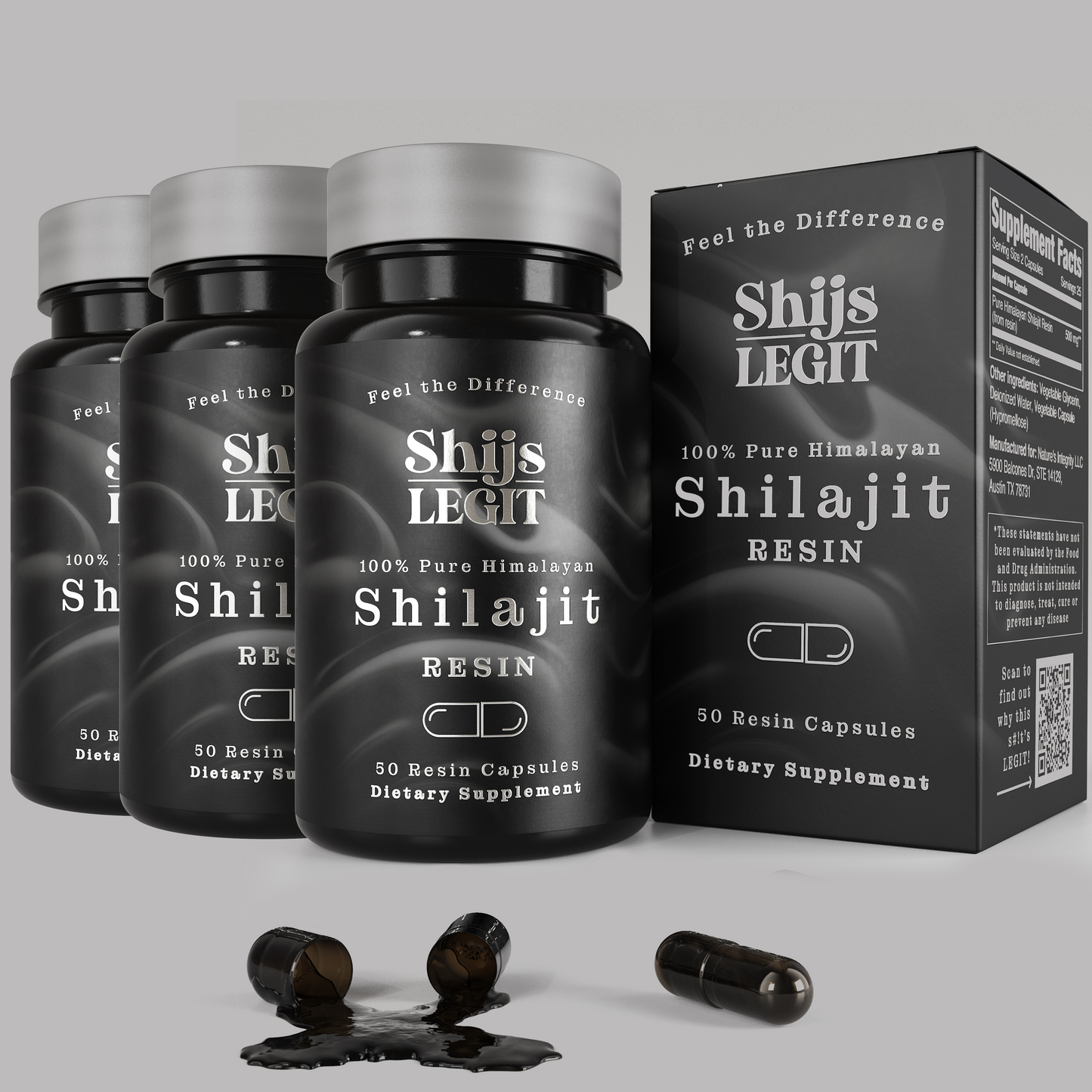 Shilajit Resin Capsules S.O.